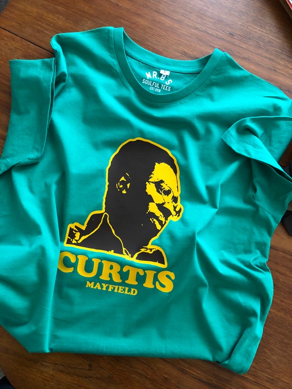 t shirt curtis mayfield