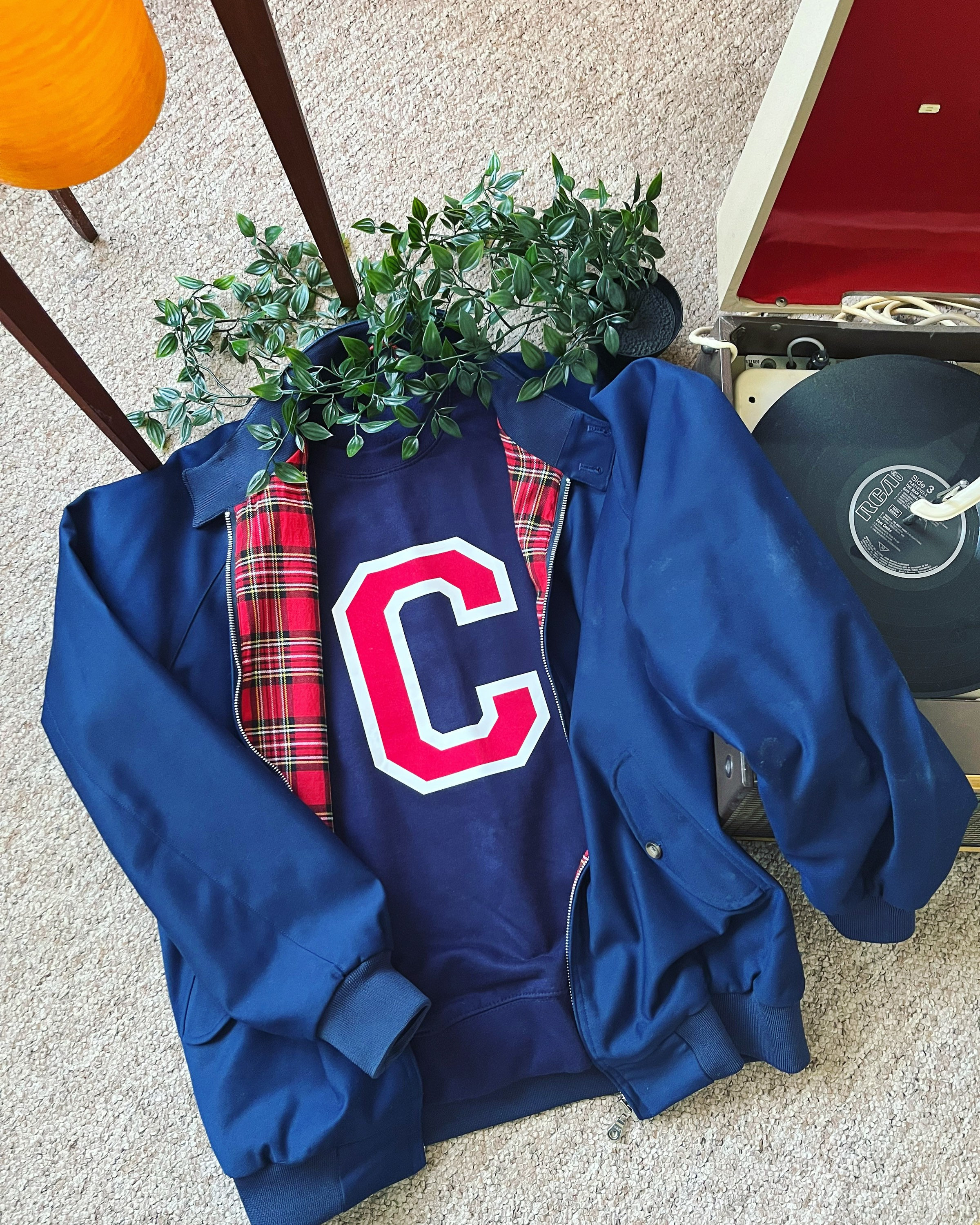 Letterman Organic Cotton sweatshirt Ivy League (any letter ) Preppy