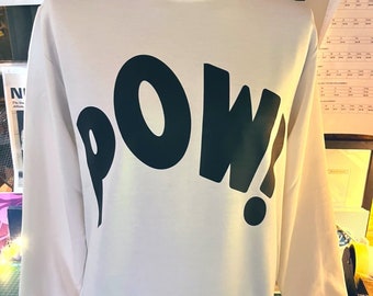 pow organic cotton sweatshirt