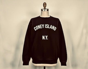 Coney Island David Hockney inspired sweatshirt organic cotton
