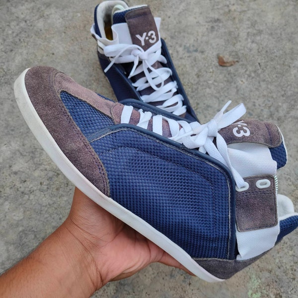 Vintage Y-3 YOHJI YAMAMOTO Japanese Designer 8.5us 8uk 42eu Sneakers Walking Streetwear Designer Shoes