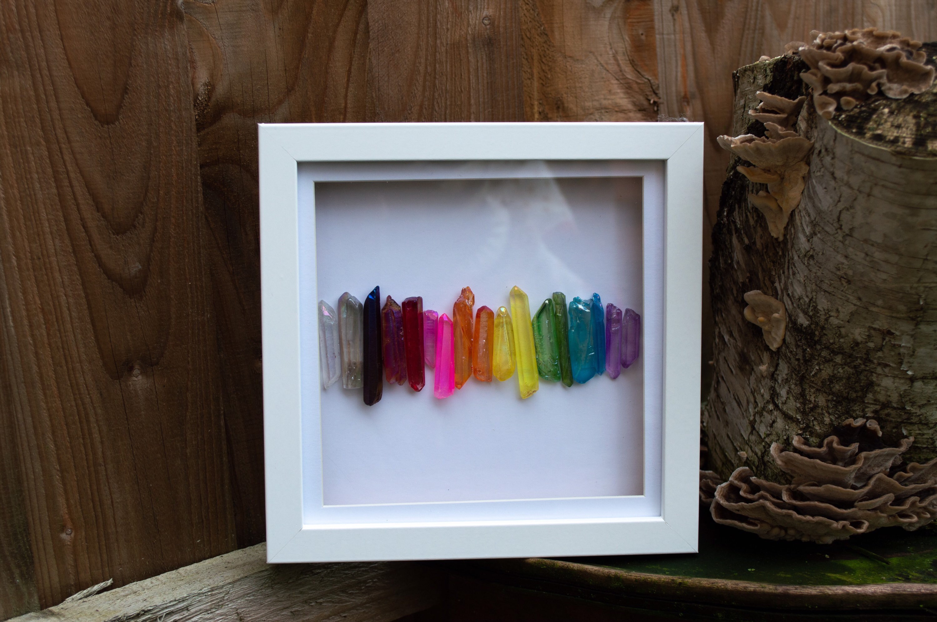 Crystal shadow box handmade decor unique decor shadow | Etsy