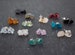 Gemstone earrings | rough crystal earrings | boho jewelry | raw gemstones | hand made earrings | stud earrings | small gemstone earrings | 