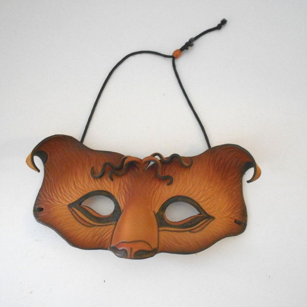 Leather Eye Mask Etsy