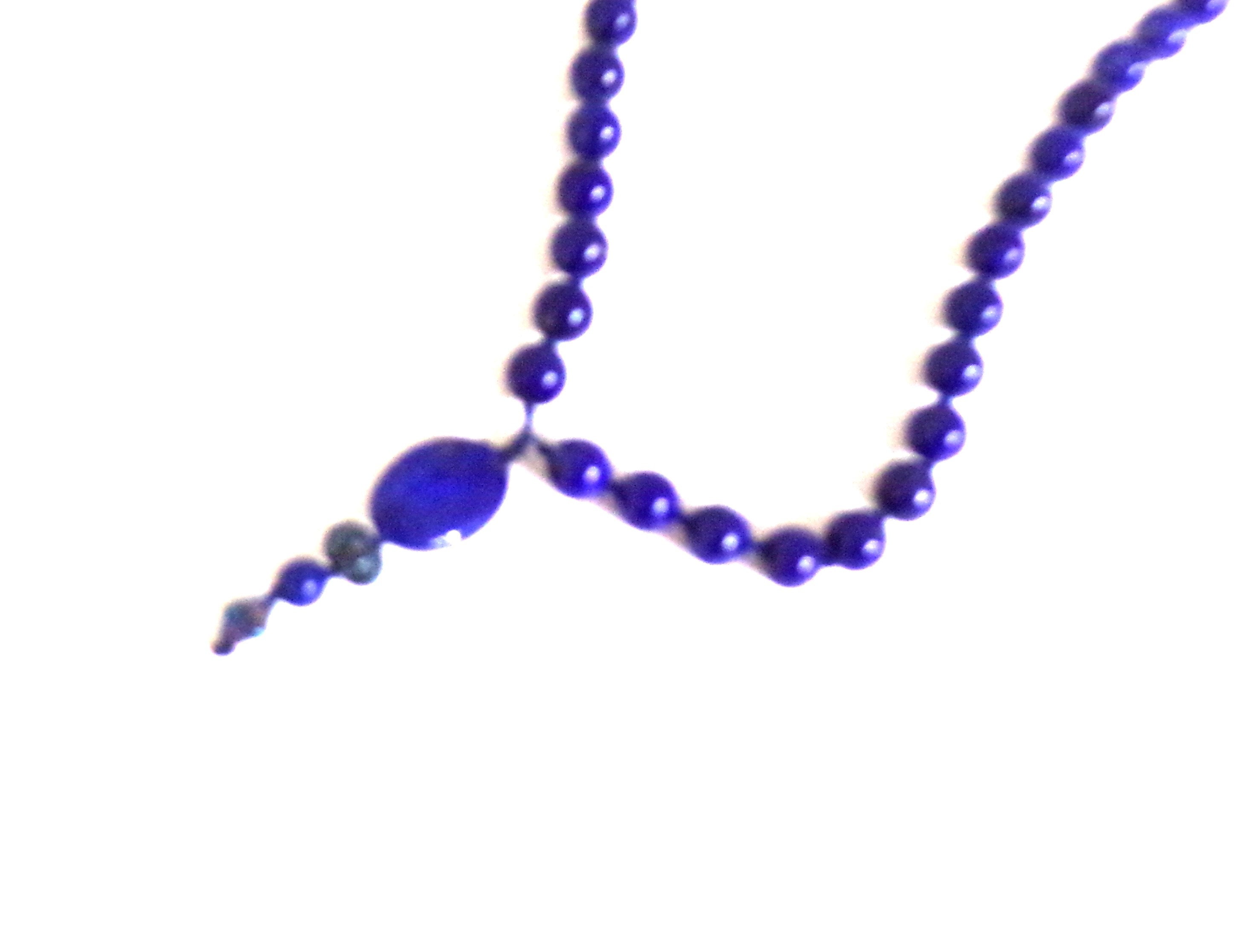 専用2️⃣セット Lapis Lazuli Necklace Beads Prayer Worry or Fashion - Etsy