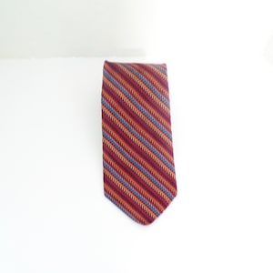 Vintage Striped Silk Necktie Innocenti Tom James