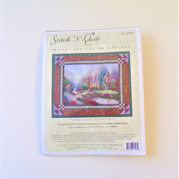 Thomas Kinkade Cross Stitch Patterns Etsy