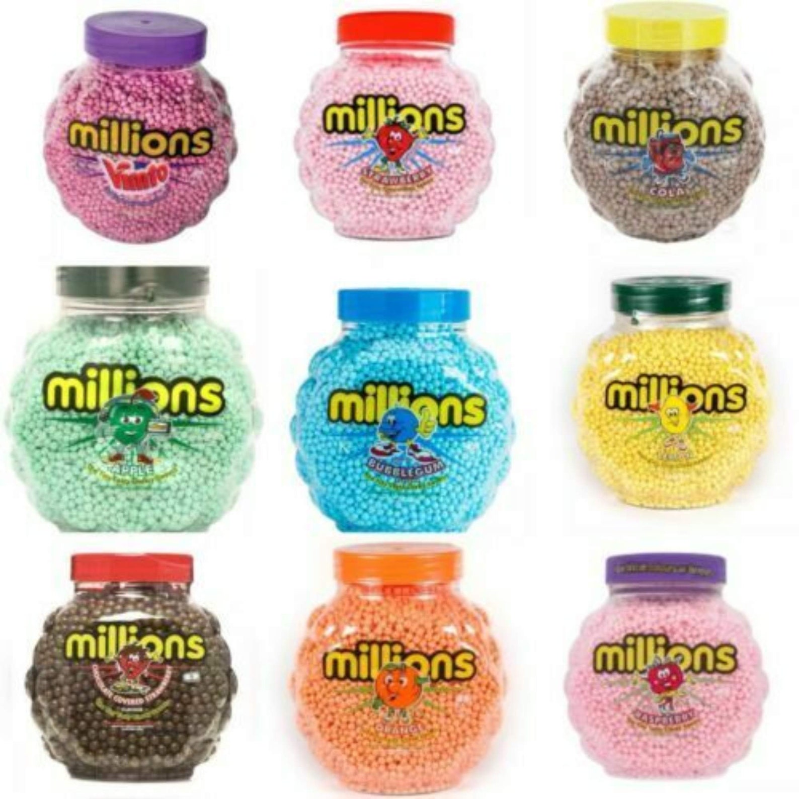 Millions Sweets Pick From 9 Flavours party Retro Pick N Etsy UK