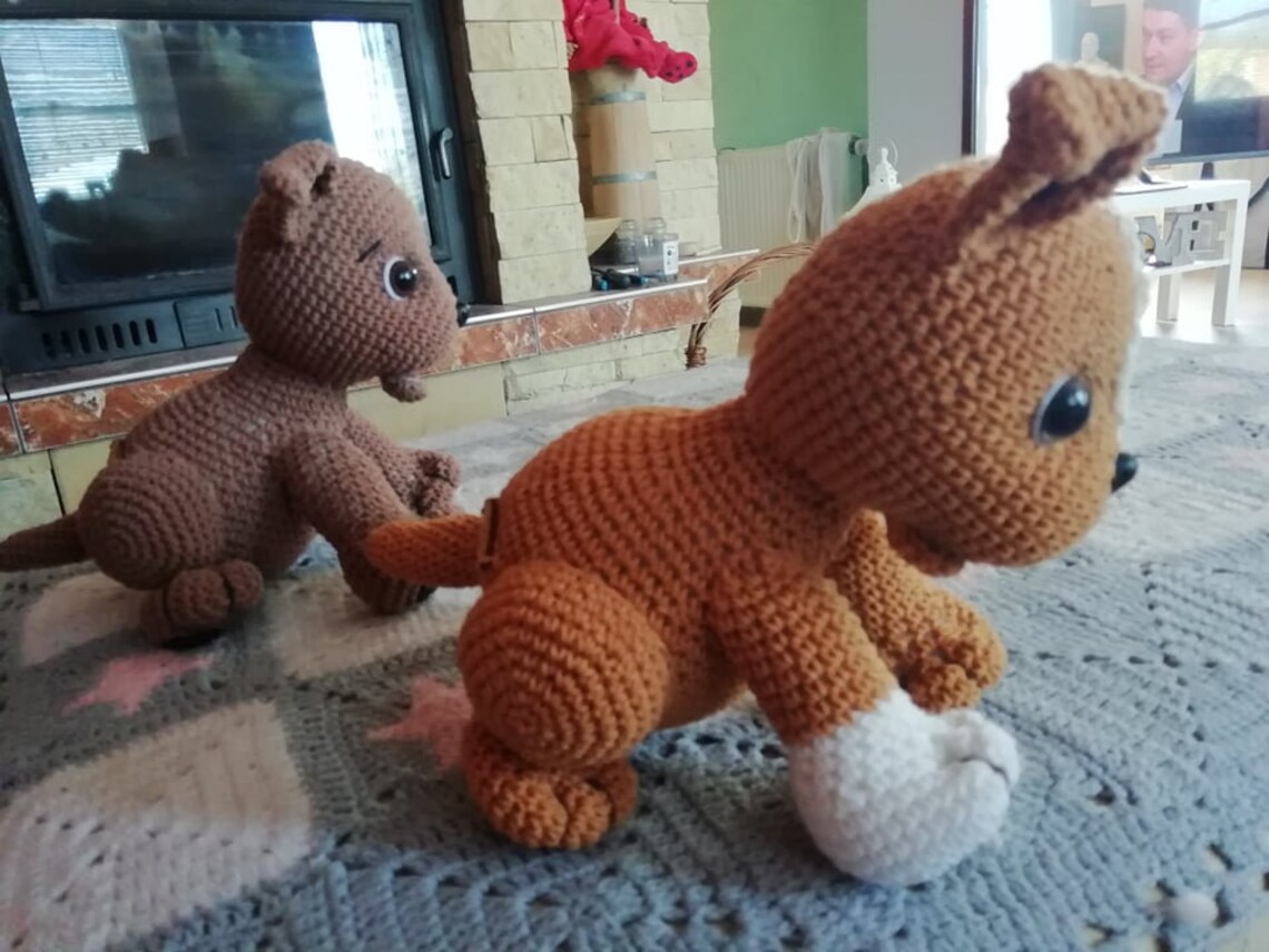 Pitbulls Crochet Pattern Etsy