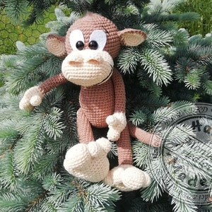 Monkey Viki - crochet pattern english