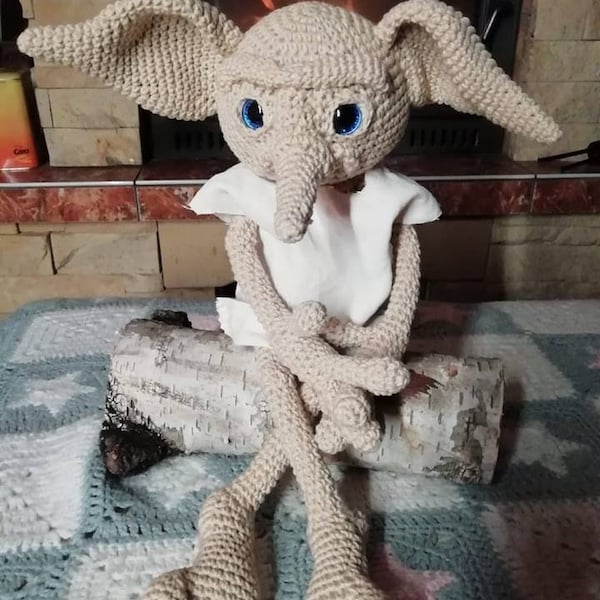 Crochet Elf - House Elf - pattern EN