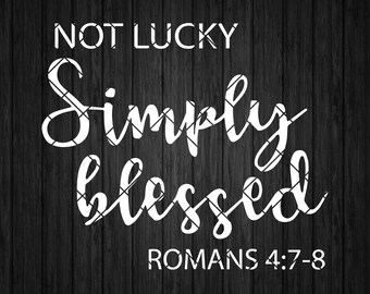 Romans 4 7 Etsy