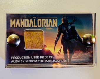 V1 Mini Display - Production Used Mandalorian Alien Skin