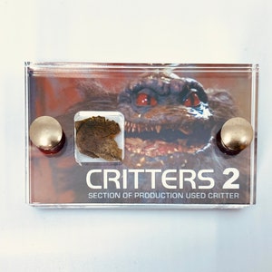 Critters 2 - Section of Production Used Critter mini display