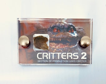 Critters 2 - Section of Production Used Critter mini display