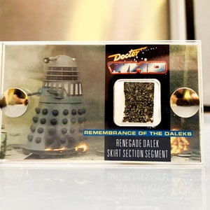 Doctor Who - Dalek Skirt Segment from Remembrance of the Daleks - Mini Display-The Movie Reliquary