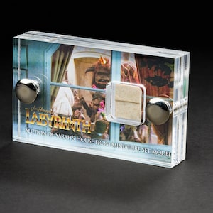 Labyrinth Production Used Sarah’s House Miniature Section mini display.