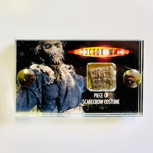 Doctor Who Production Used Scarecrow Costume Piece mini display