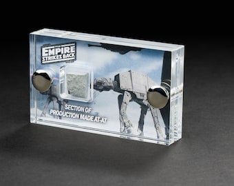 Star Wars - The Empire Strikes Back - AT-AT Walker Section mini display.