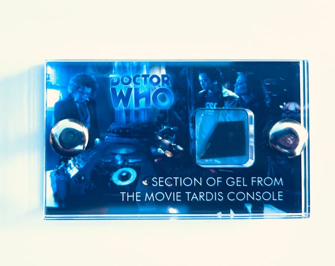 Doctor Who The Movie 1996 - Section of Screen Used Gel Tardis Console