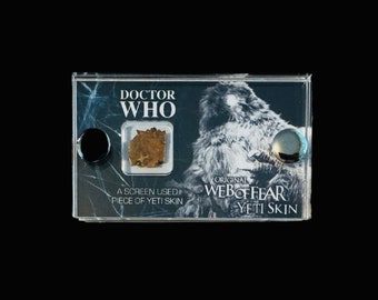 Doctor Who - Original Production Made Yeti Skin - Web of Fear Mini Display