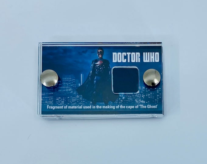 Mini Display - Doctor Who - The Ghost Production Cape Fabric