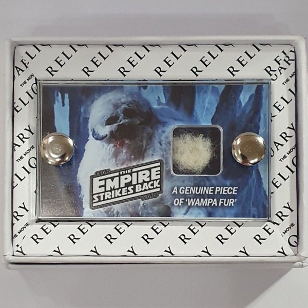 Star Wars - The Empire Strikes Back - Wampa-bontscherm - Gebruikt mini-display van bontstaal