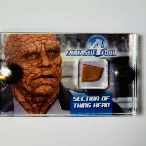 Fantastic Four 2005 - Section of Thing Head mini display