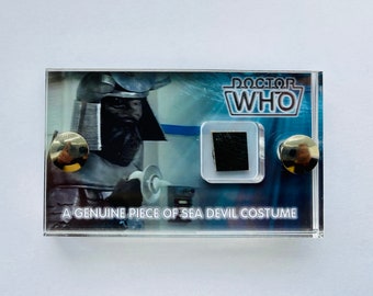 Doctor Who Sea Devil Screen Used Costume Display V2 Mini Display
