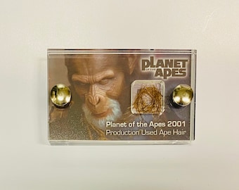 Planet of The Apes -  Production Used Ape Hair mini display