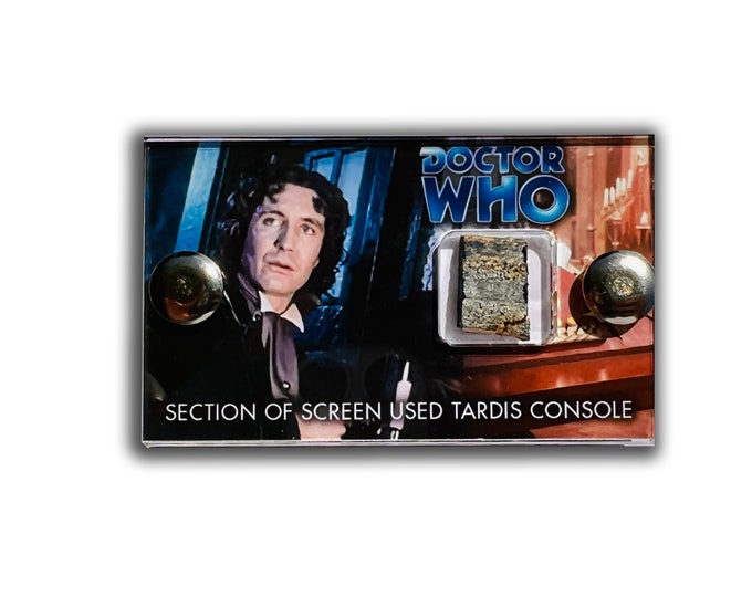 Doctor Who The Movie 1996 - Section of Screen Used Tardis Console