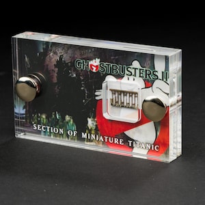 Ghostbusters 2 - Screen- Used ILM Titanic Miniature Movie Prop Section -mini display