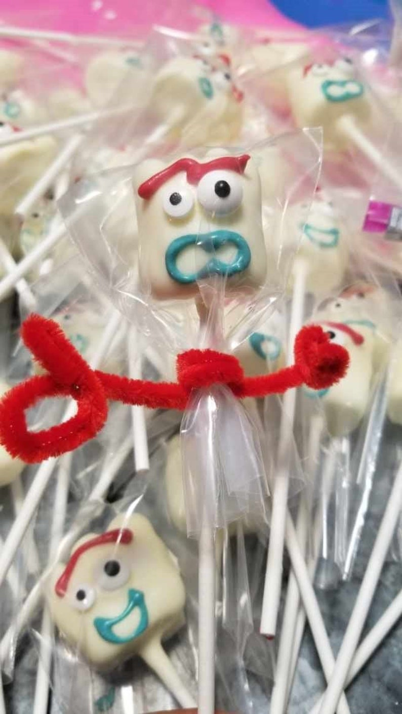 Toy Story Chocolate Marshmallow Forky Chocolate Marshmallow Etsy