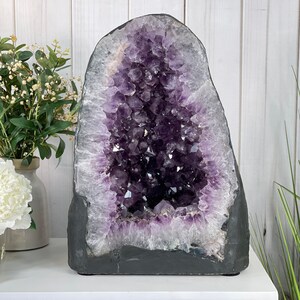 Quality Brazilian Amethyst Cathedral, 17.7” tall & 91.5 lbs #5601-0269 by Brazil Gems