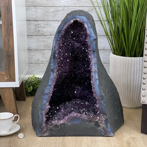 Extra Plus Quality Brazilian Amethyst Cathedral, 22.3” tall & 130.9 lbs #5601-0571 by Brazil Gems