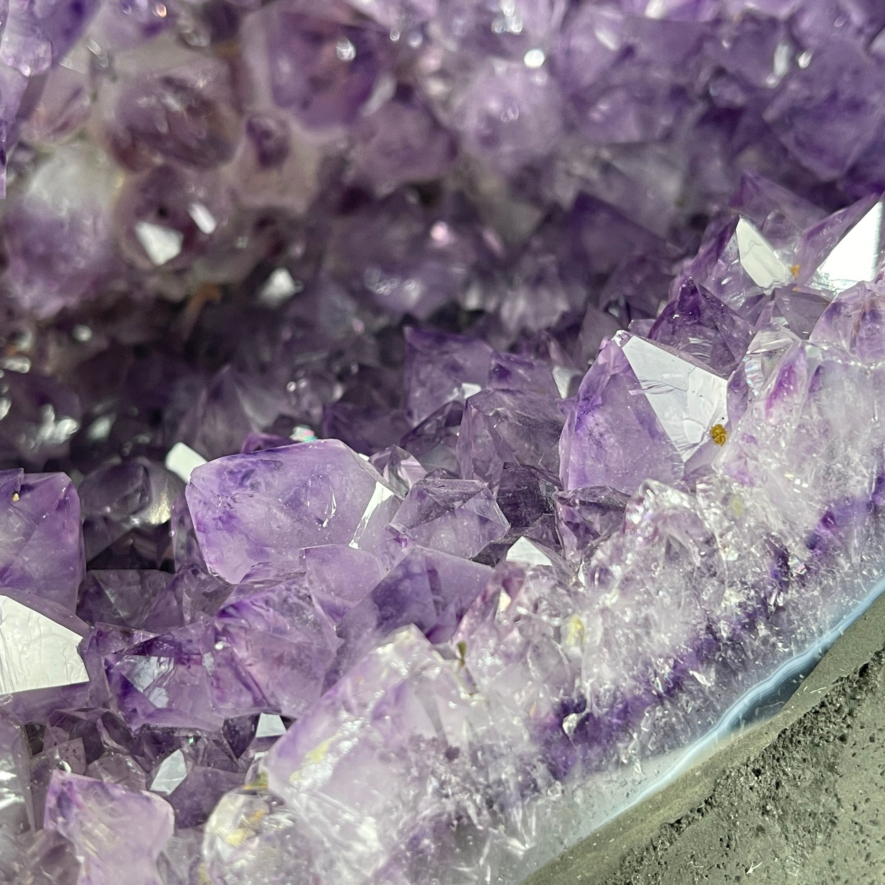 ブラジル産アメジストの超高品質カテドラル、高さ 9.5 インチ、重さ