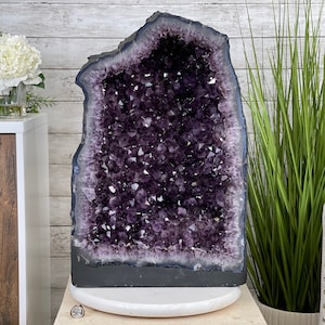 Super Quality Brazilian Amethyst Cathedral, 23” tall & 122.2 lbs #5601-0652 by Brazil Gems