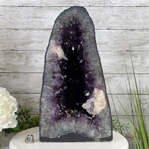 Extra Quality Brazilian Amethyst Cathedral, 16.6” tall & 47.2 lbs #5601-0526 by Brazil Gems