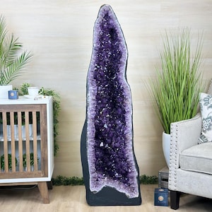 Super Quality Brazilian Amethyst Cathedral, 363.8 lbs & 4 Feet 10 Inches Tall #5601-1485 by Brazil Gems®