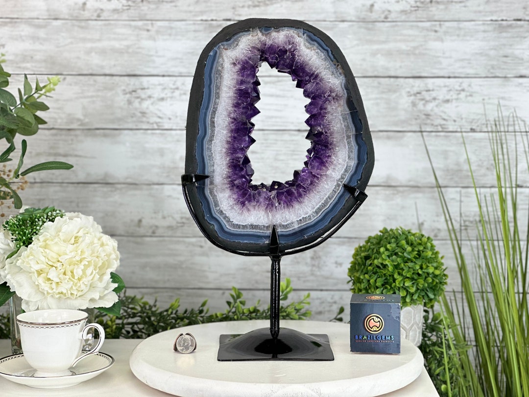 Amethyst Super Quality Amethyst Portal by Brazil Gems®, 13.9 Lbs