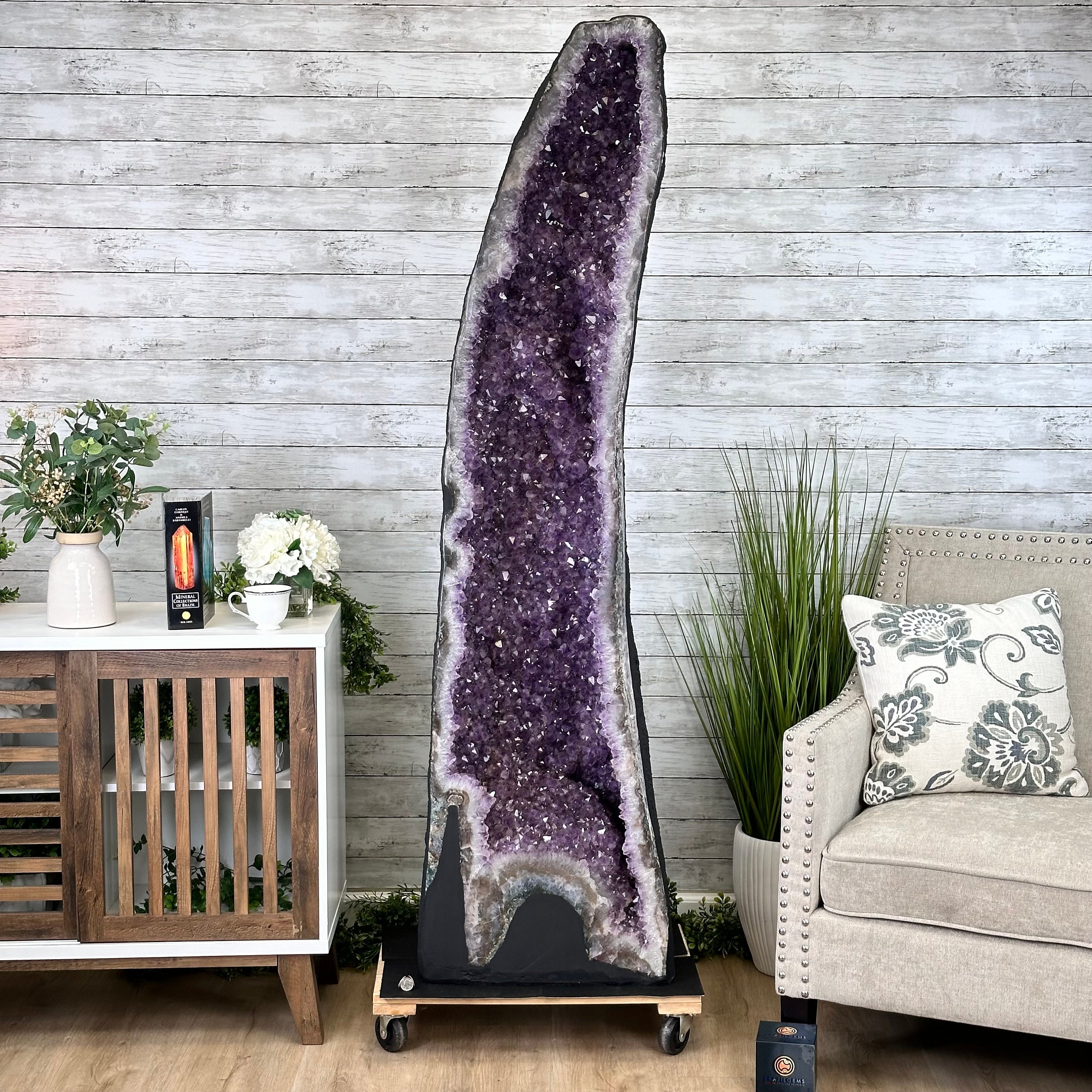 Extra Quality Brazilian Amethyst Cathedral, 510 Lbs & 70