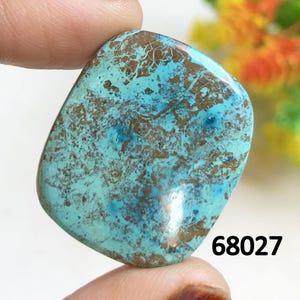 Fantastische hoogwaardige kwaliteit natuurlijke gladde cabochon azuriet, losse edelsteen voor het maken van sieraden, handgemaakte cabochon, draadgewikkelde hanger