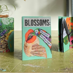Blossoms: - Queer Non-binary Collage Art Zine PLUS A4 Fold-Out Poster