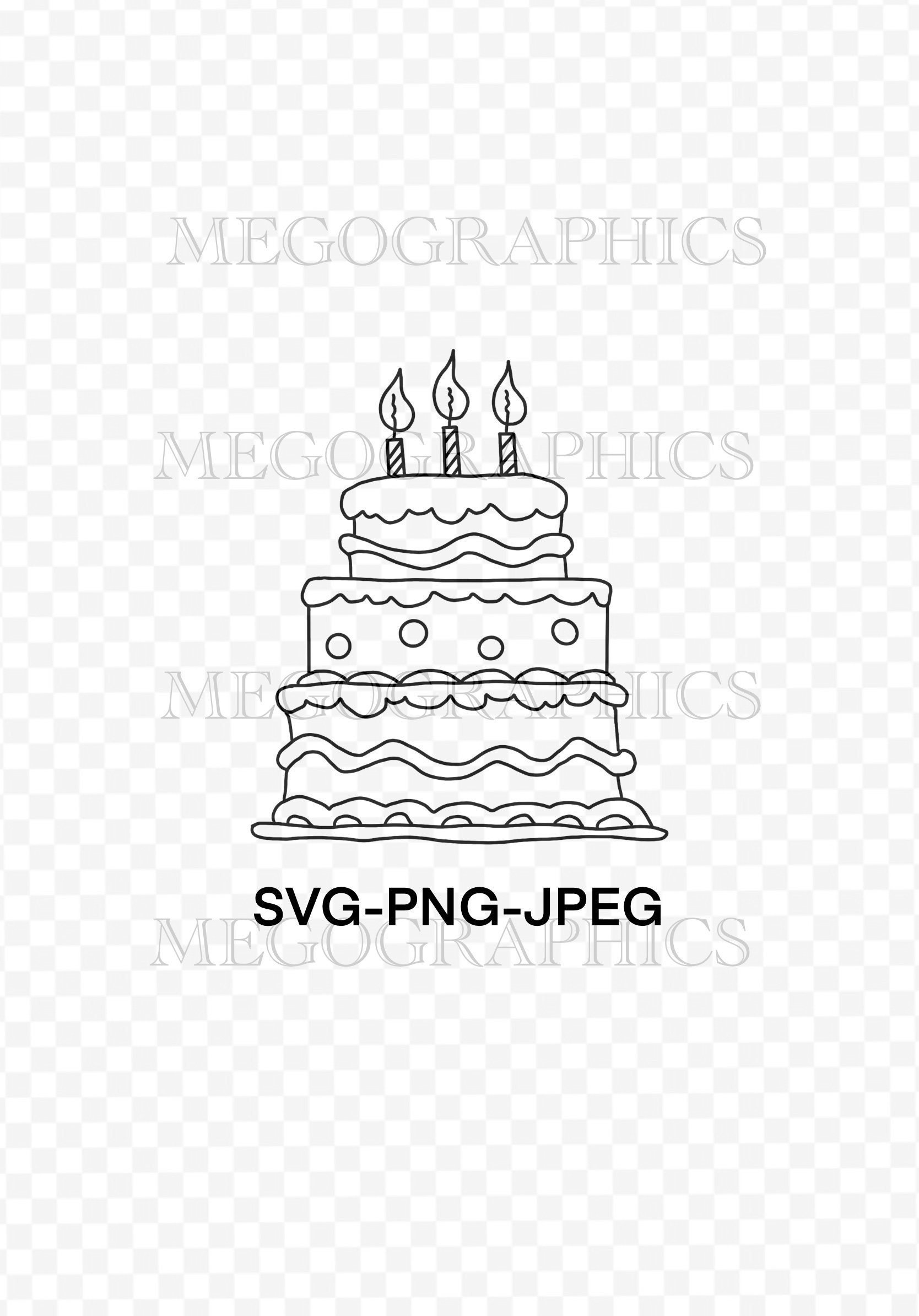 Details more than 194 cake sketch png latest