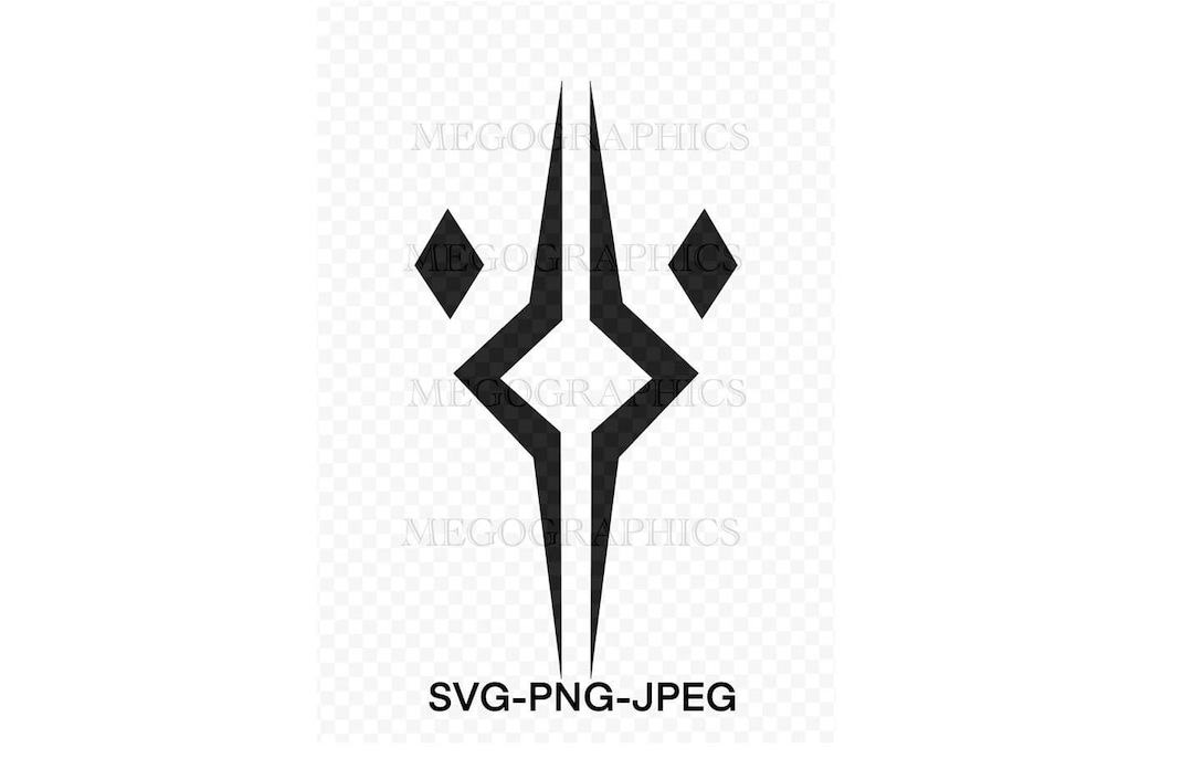 Fulcrum Symbol Ahsoka Tano Digital Download SVG PNG JPEG Star Wars File