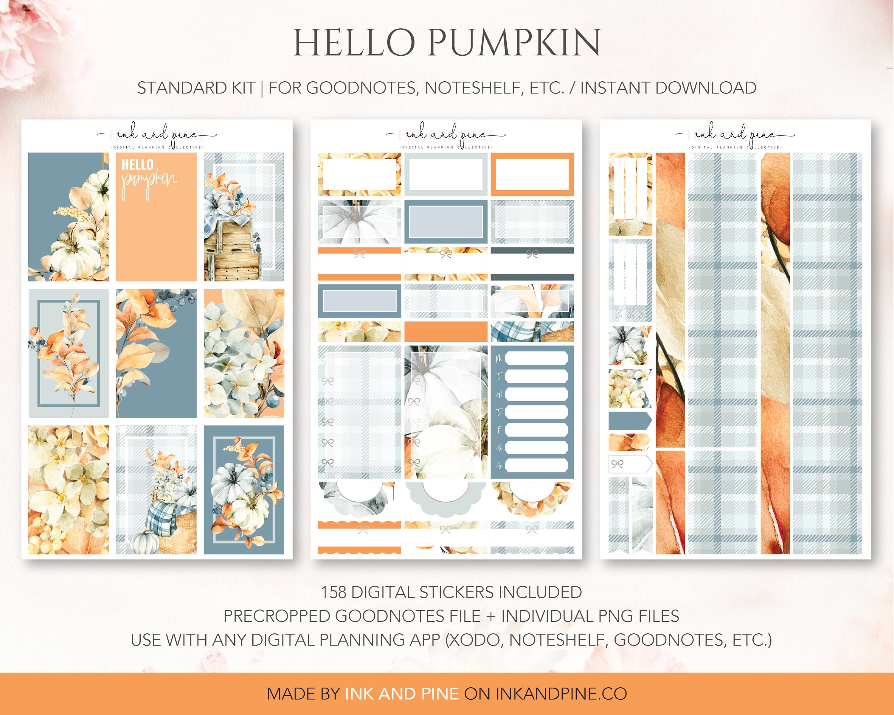 iPad Planner Sticker Sets