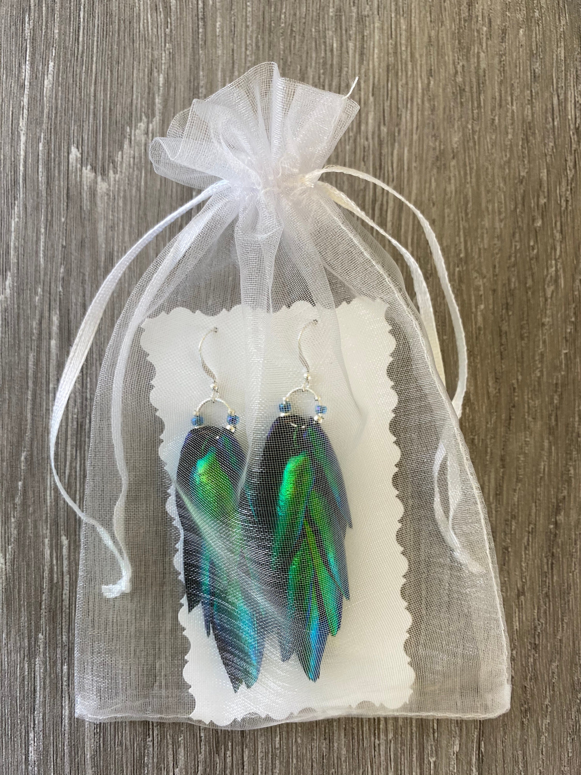 Orecchini cristallo color verde peridot fatti a mano idea regalo ha... | su