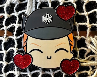 Hux In Love Face Emoji Hard Enamel Pin