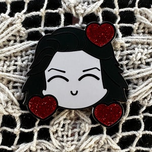 Ren Ben In Love Hard Enamel Pin