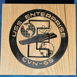 USS Enterprise CVN 65 Crest